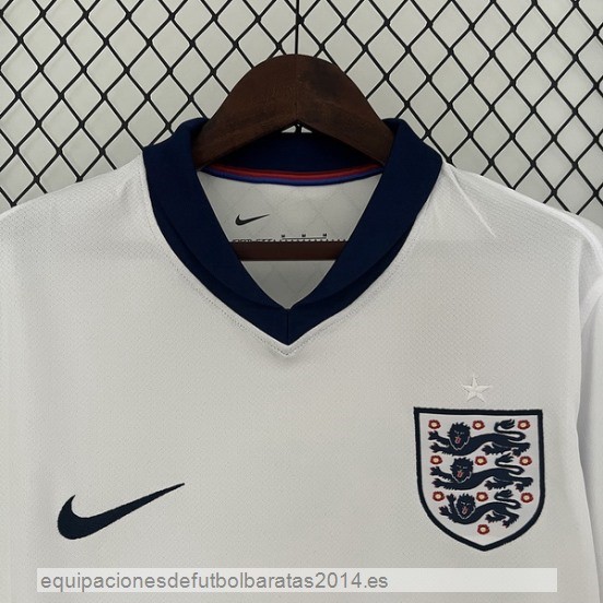 Nuevo Tailandia 1ª Camiseta Inglaterra 2024 Blanco Baratas